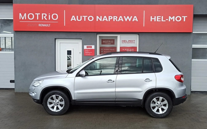 Volkswagen Tiguan cena 29900 przebieg: 200845, rok produkcji 2008 z Pruszków małe 781